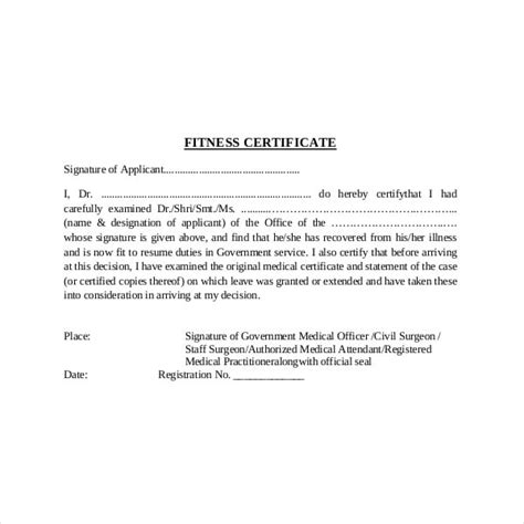 Fit To Work Certificate In The Philippines .